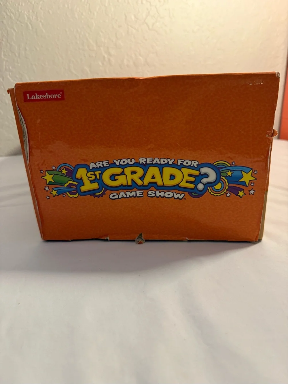 Lakeshore Are You Ready for 1st Grade? Game Show - Orange Educational Toy